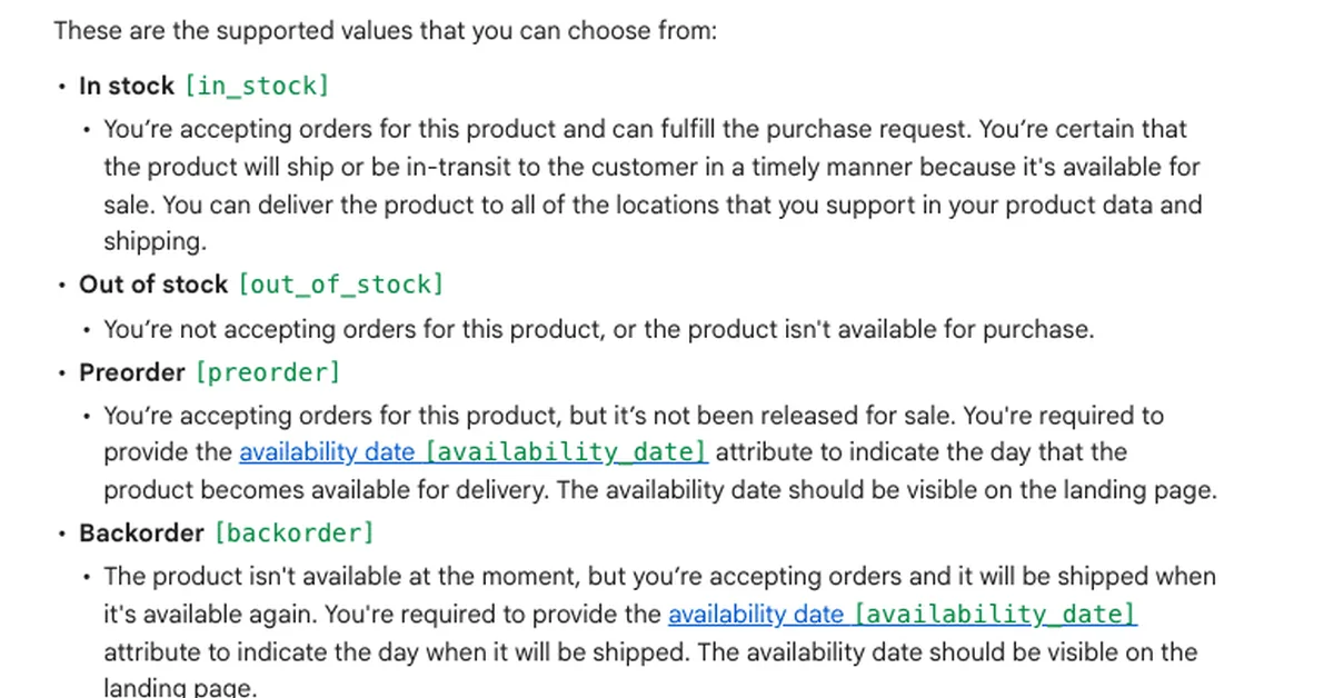 Google Merchant Center adds "build to order" for vehicle listings