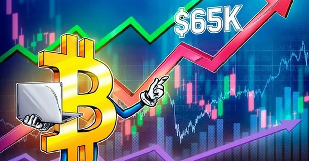 Bitcoin captures $65K after US stocks rebound from AI sell-off: Will it hold?