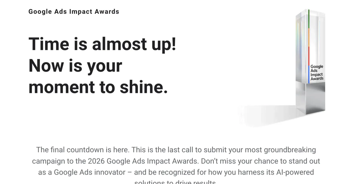 Google Marketing Live 2026 set for May 20