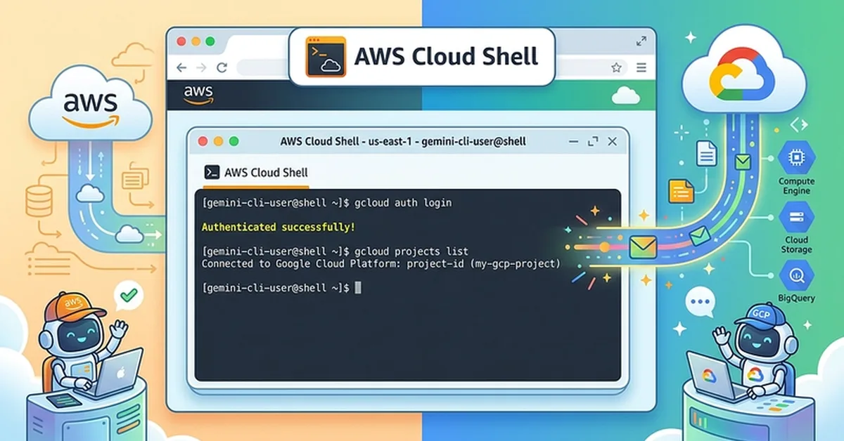 Meeting you where you are at: Gemini CLI on AWS CloudShell