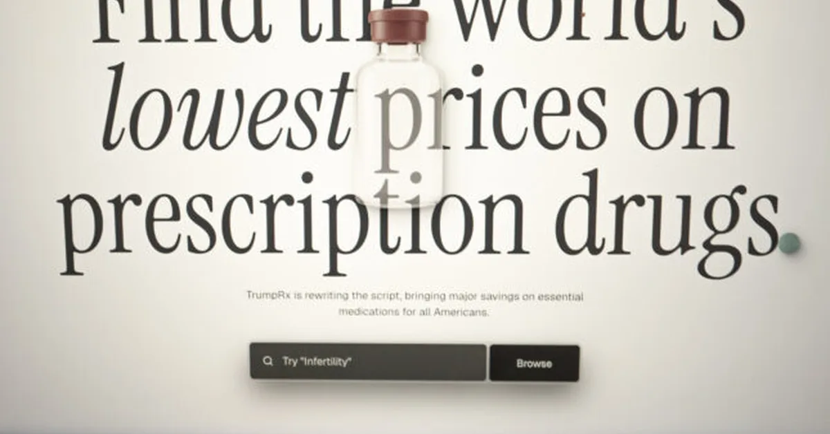 STAT+: Medicare chief says TrumpRx is meant to be narrow in scope