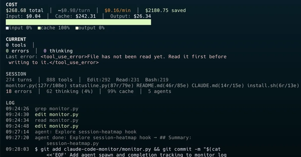 I built a real-time dashboard for Claude Code because I kept losing track of my sessions
