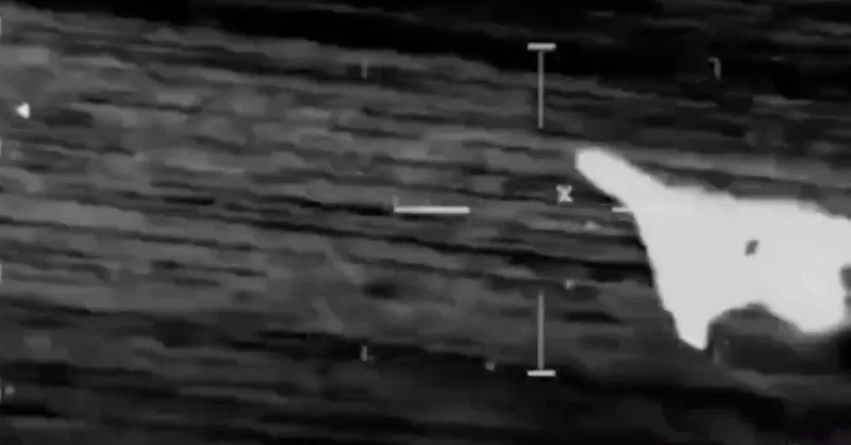 Videos show how Ukrainian helicopter crews use machine guns to hunt Russia's exploding Shahed drones