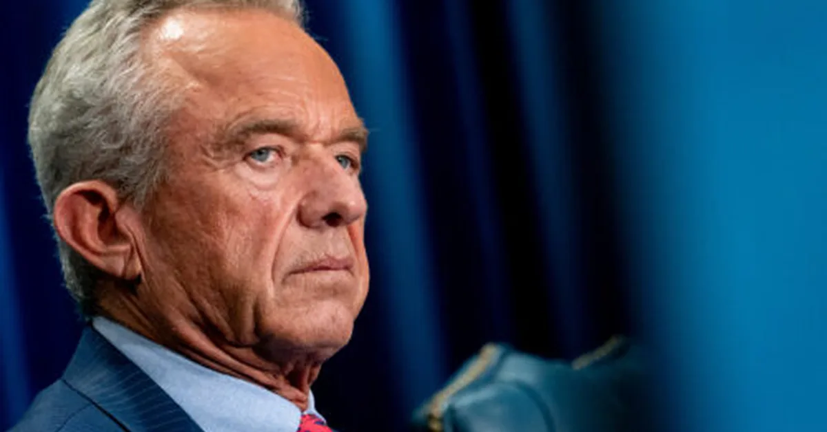 Medical journal The Lancet blasts RFK Jr.'s health work as a failure