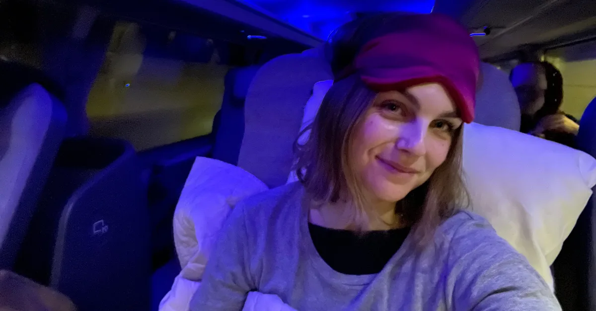 I took a $185 lie-flat overnight bus across Europe instead of the train. It was slower - but I slept better.