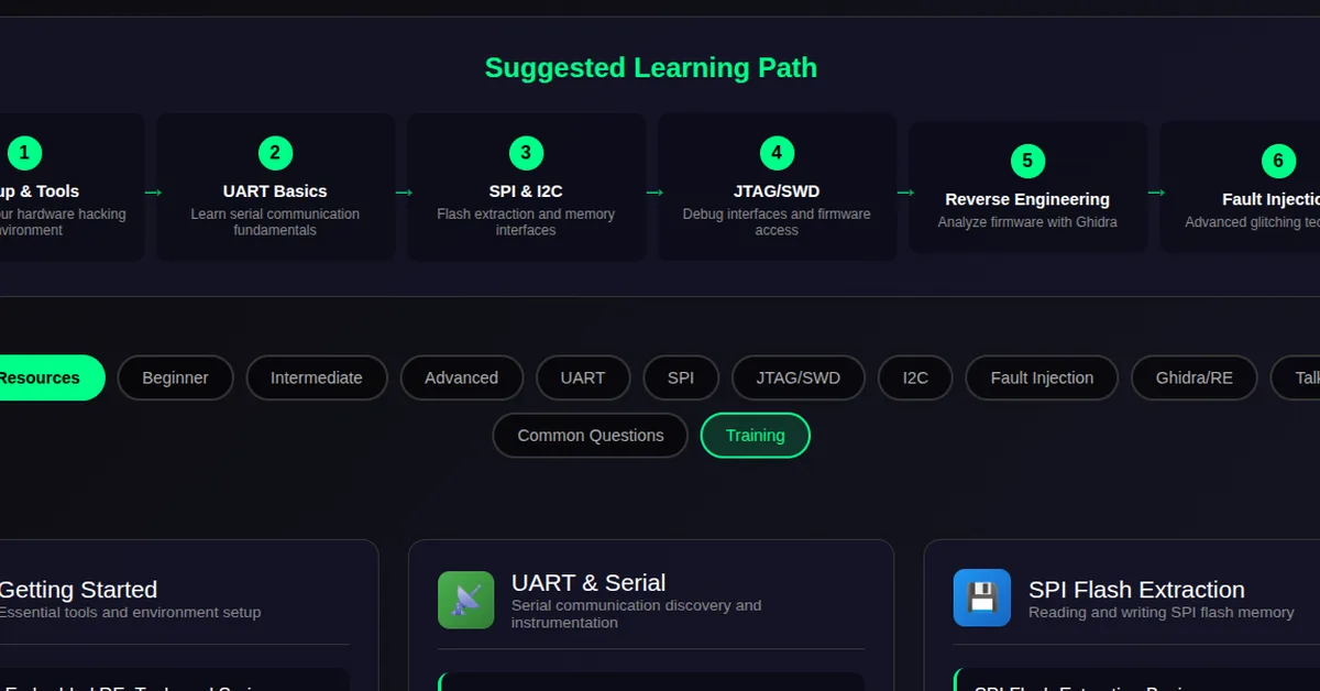 Take a Ride on wrongbaud's Hardware Hacking Highway