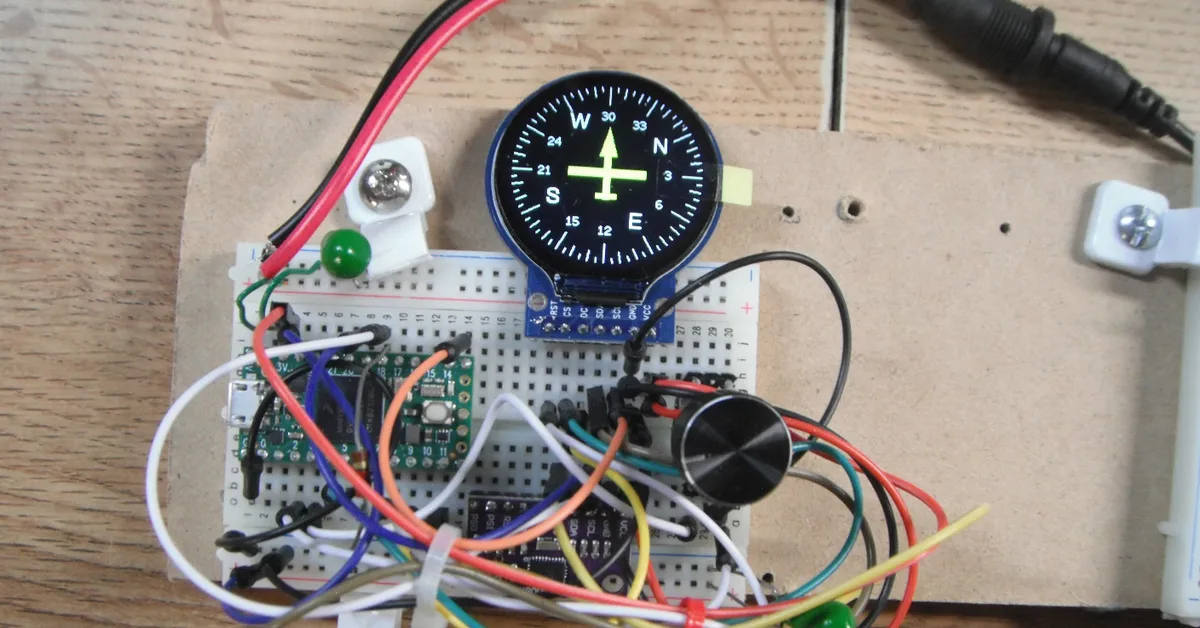 Building a Heading Sensor Resistant To Magnetic Disturbances