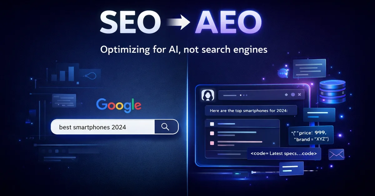 SEO is Dead? How I Optimized My Next.js SaaS for ChatGPT & Perplexity (AEO)