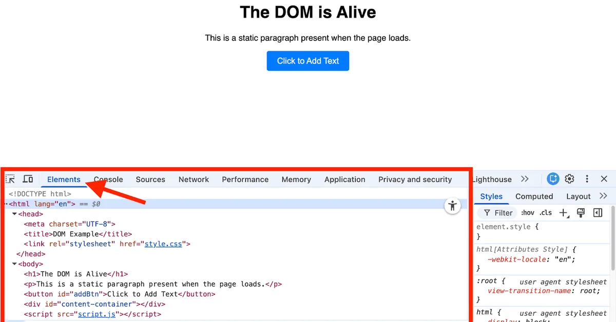 How the DOM affects crawling, rendering, and indexing