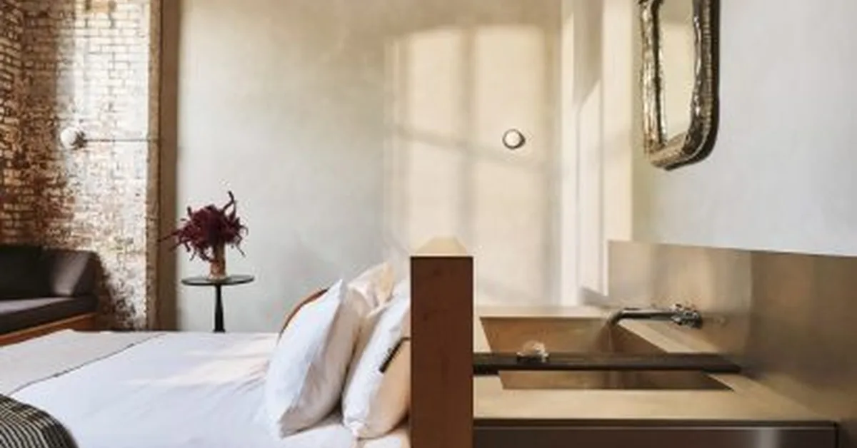 Charlap Hyman & Herrero converts factory into cavernous Pocketbook Hudson hotel