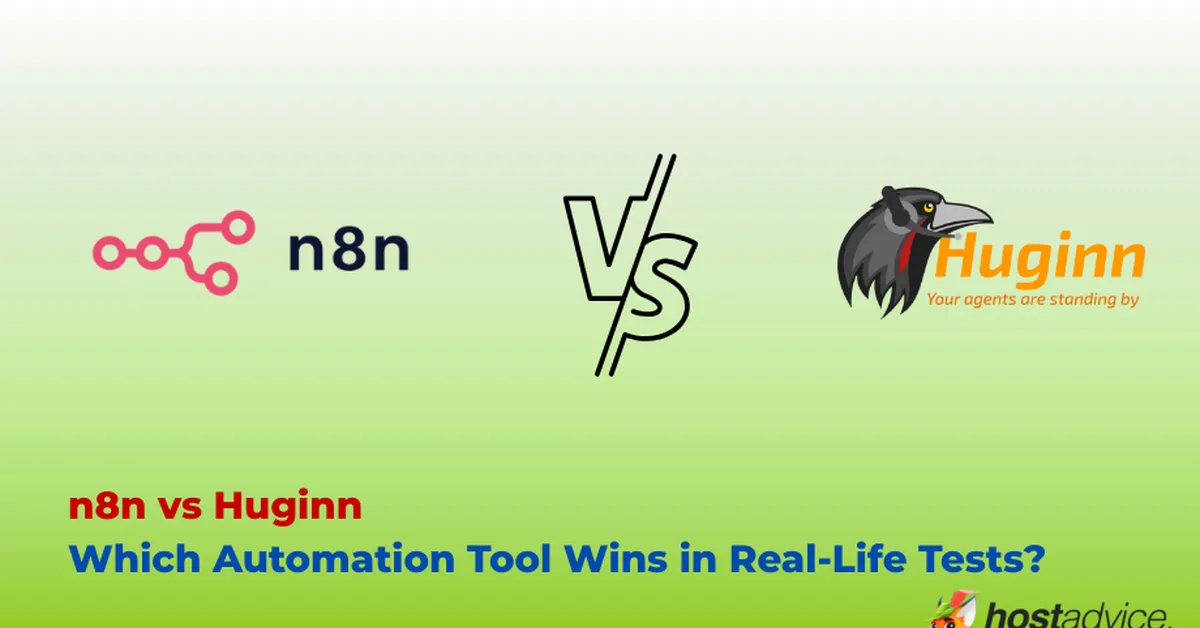 n8n vs Huginn: Which Automation Platform to Self-Host?