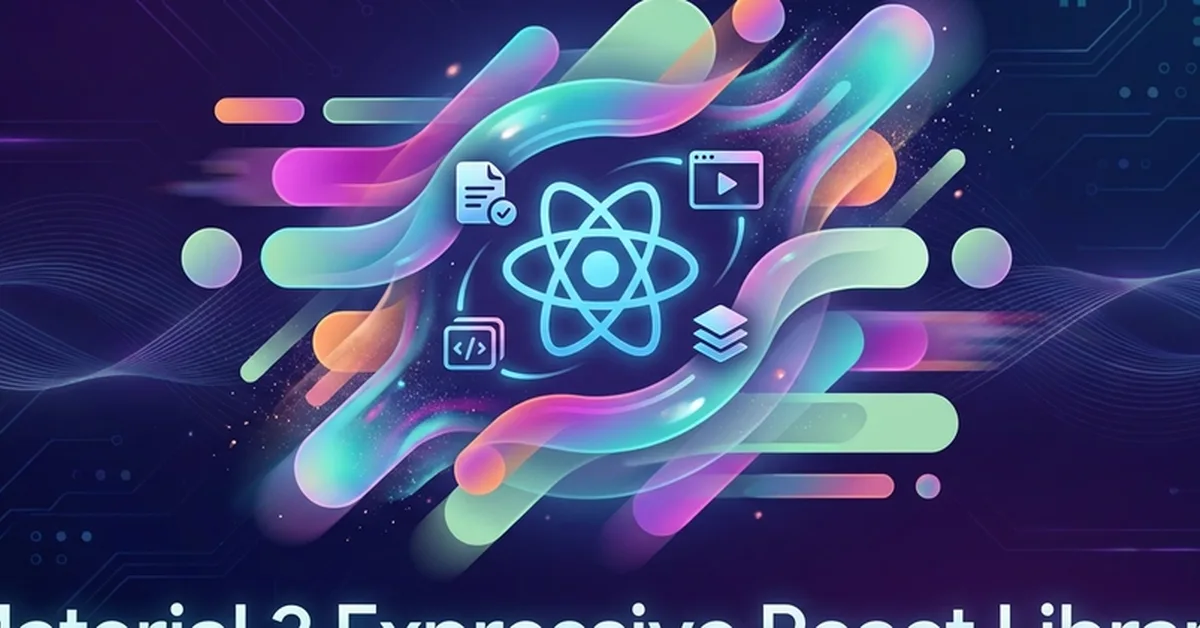 I built a React library for Material 3 "Expressive" (with motion) - demos + docs
