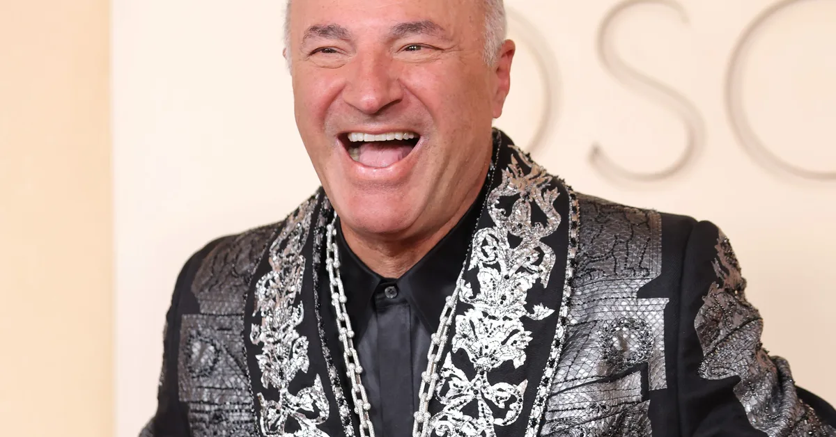 Kevin O'Leary supports his 'Marty Supreme' costar Timothée Chalamet so much, he bet $1,000 on Kalshi that he'd win an Oscar