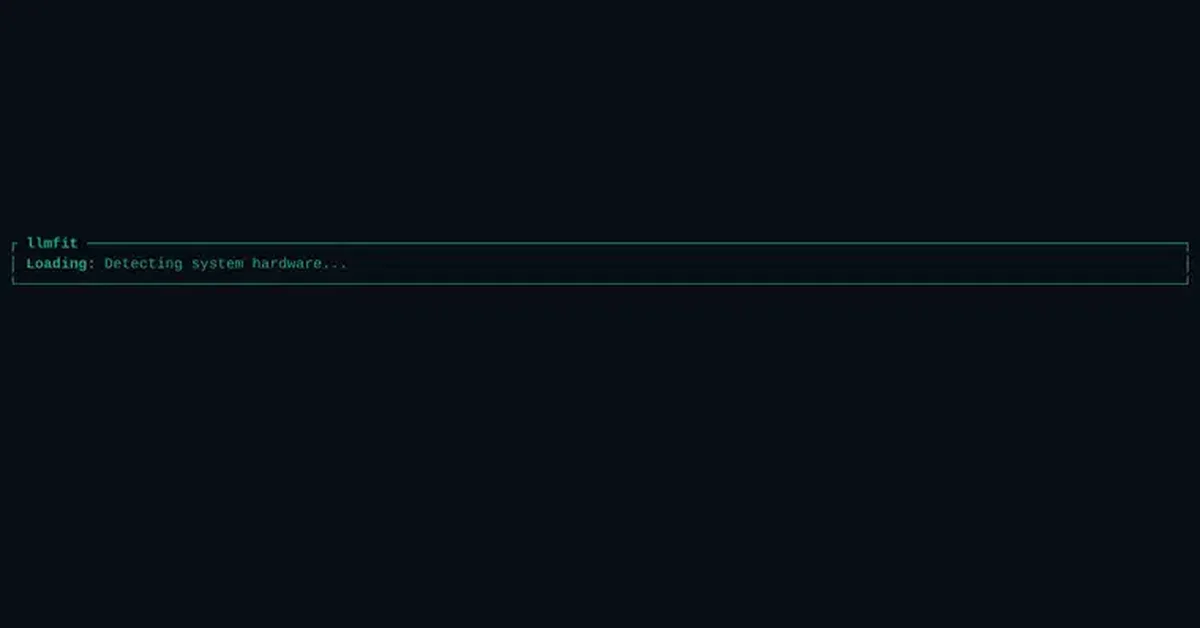 🚀 Stop Guessing Which LLM Runs on Your Machine - Meet llmfit