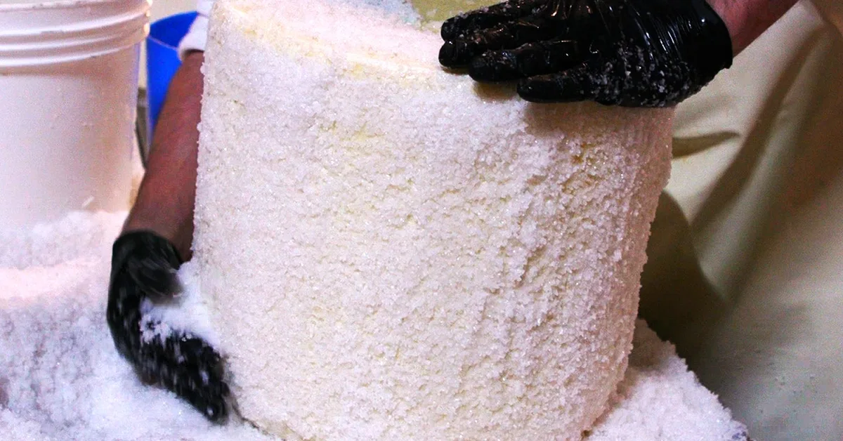 How real Pecorino Romano cheese Is made In Lazio, Italy