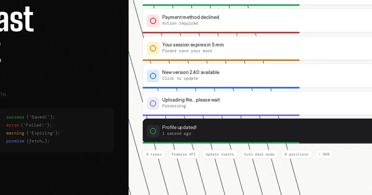 I built 6 JavaScript widgets with zero dependencies - here's what I learned from each