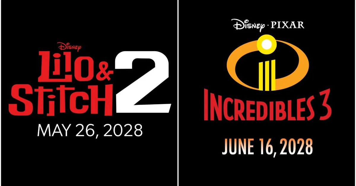Disney Reveals Lilo & Stitch 2 and Incredibles 3 Release Dates