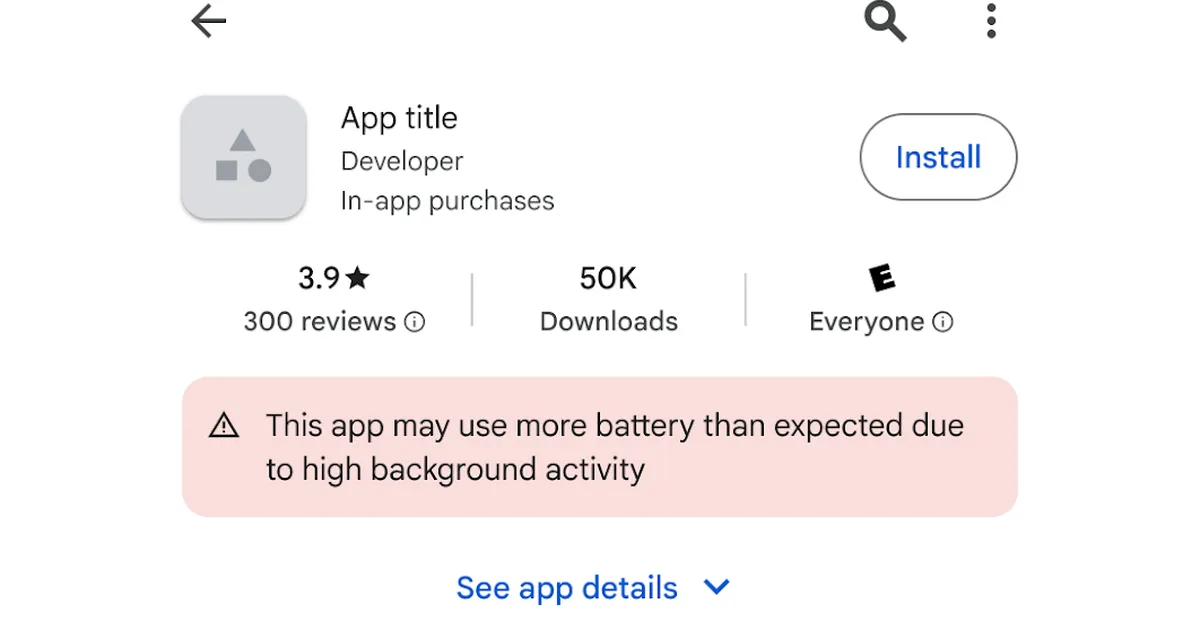 Google begins calling out battery-killing Android apps