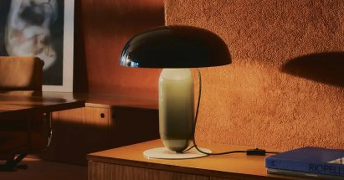 Dezeen Showroom New Releases newsletter includes sculptural lamp