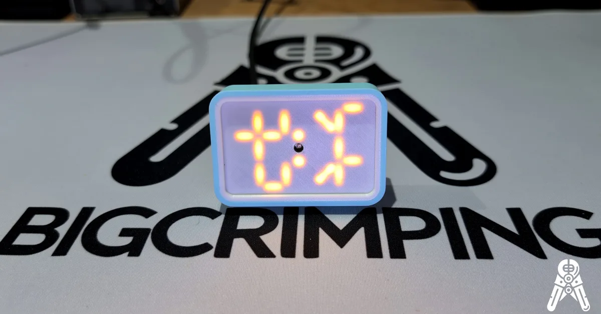Building a Super-Compact Cistercian Numerals Clock