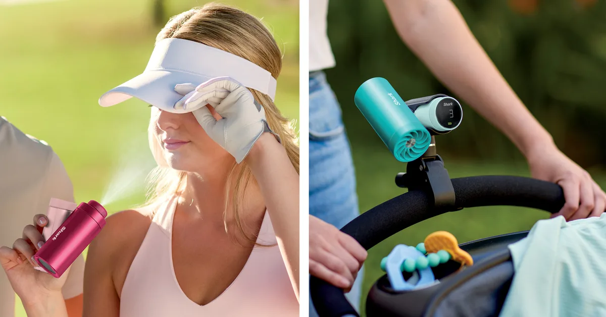 Shark's ChillPill puts a mister, fan and cold-plate in one portable package