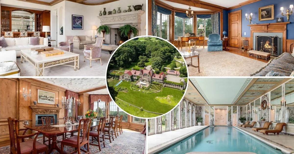 Enormous 126-Year-Old Estate That Spreads Across 2 States Returns to the Market With a $30 Million Price Bump