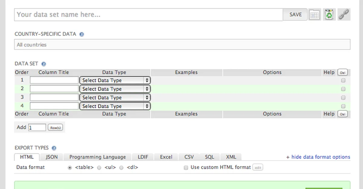 Generating high quality test data for MySQL through de-identification and synthesis