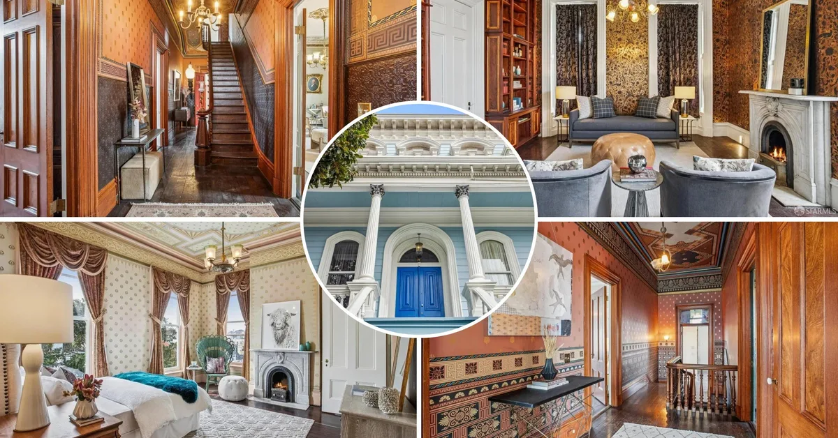 Incredibly Rare Candy-Colored Victorian Hits the Market in San Francisco for the First Time in 5 Decades