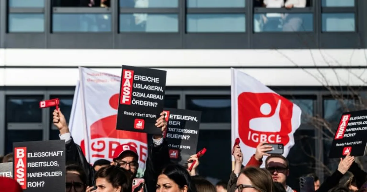 'Sacrificed futures': German chemical workers protest looming job cuts