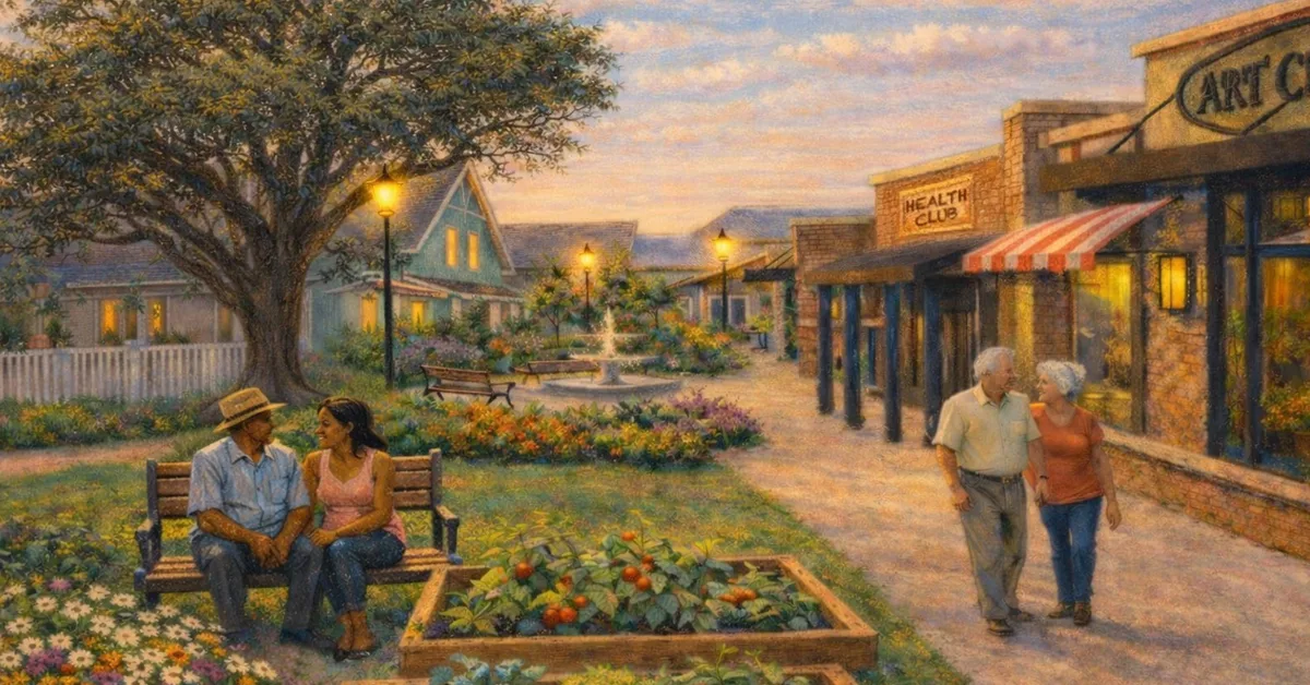 'Dementia Village' in Wisconsin Will House Patients in 'Main Street USA' Setting