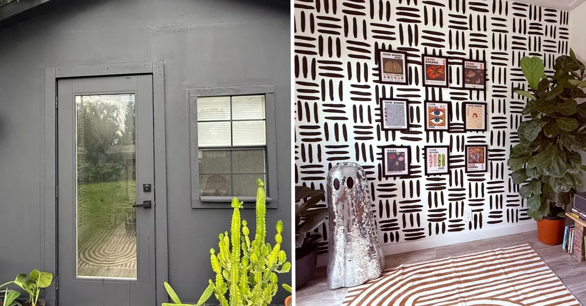 I transformed my run-down shed into a dream office for $2,500. It turned out even better than I could've imagined.