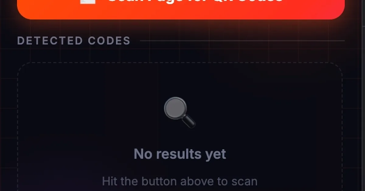 I Got Tired of Lame QR Scanners, So I Built My Own for Brave 🦁