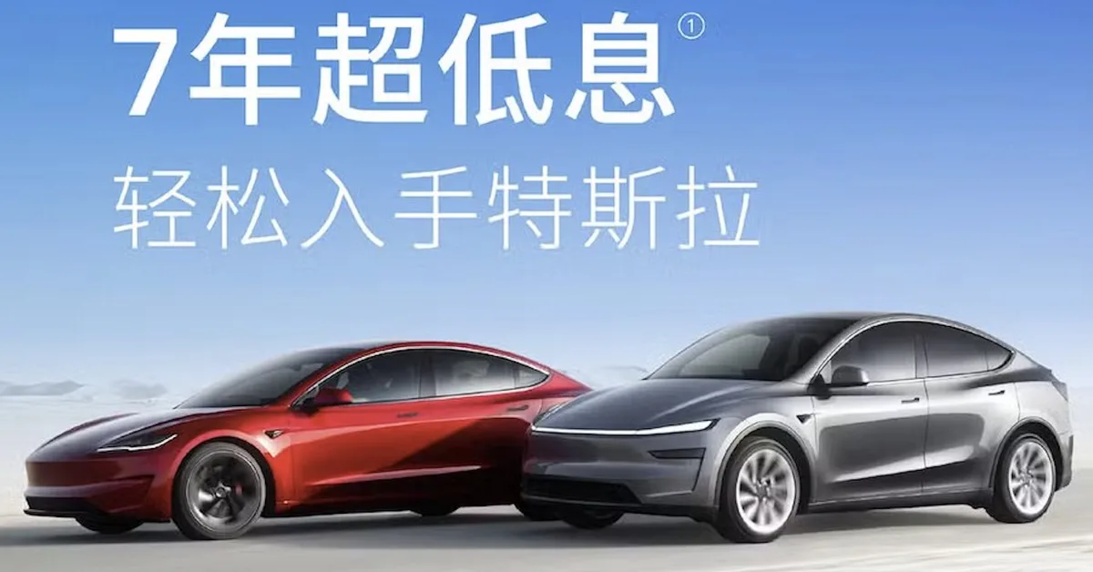 Tesla (TSLA) China delivery times collapse to 1-3 weeks as it extends financing again