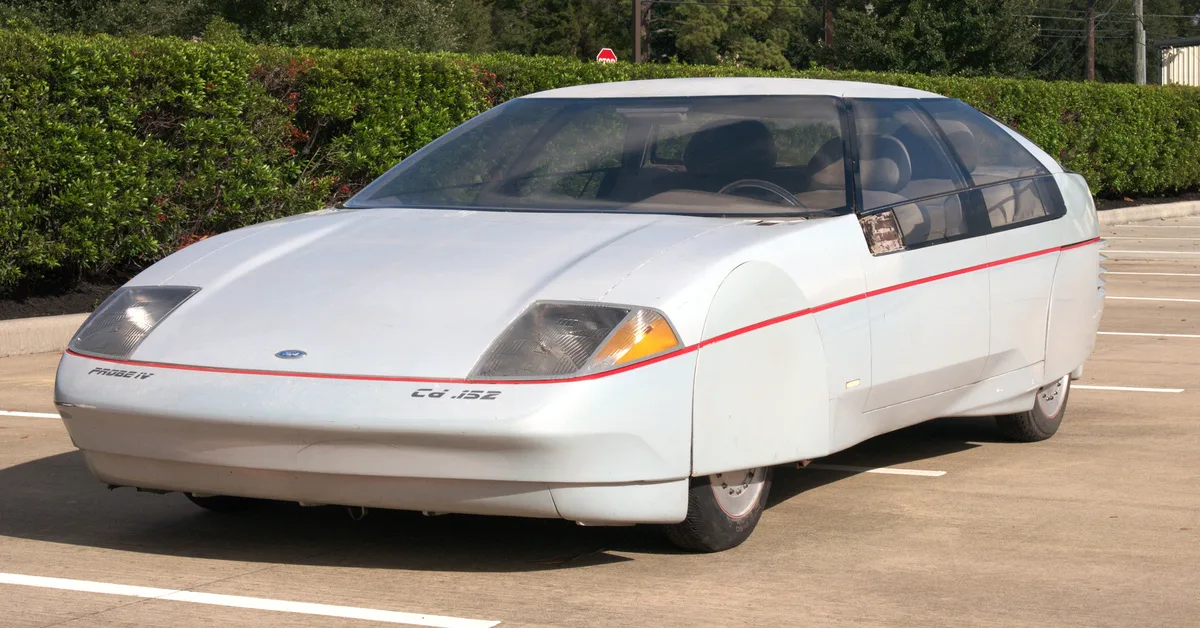 Recently Unearthed 1983 Ford Probe IV Concept Hits Bring a Trailer