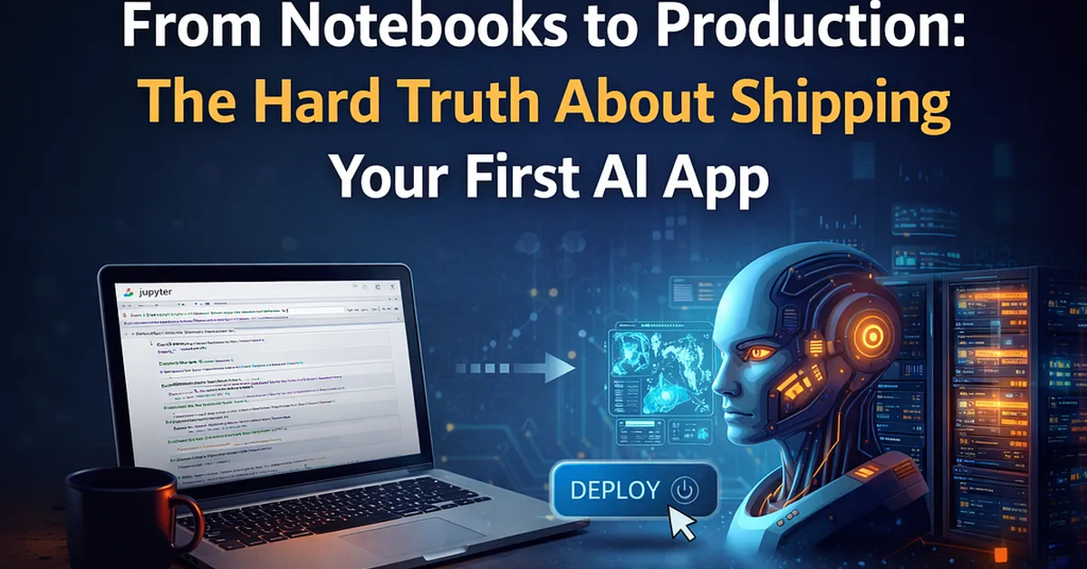 From Notebooks to Production: The Hard Truth About Shipping Your First AI App
