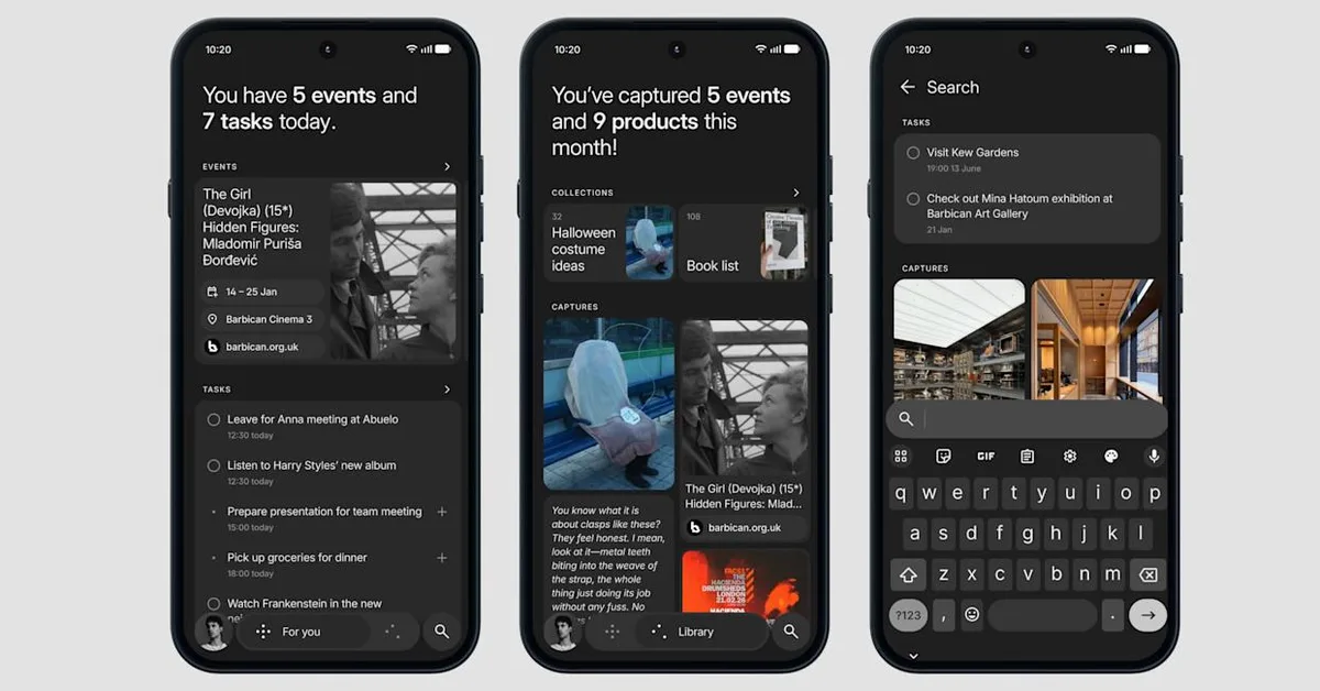 Nothing updates its AI app with semantic search and a new way to track events
