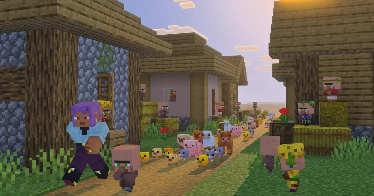 A Minecraft theme park will open in London in 2027