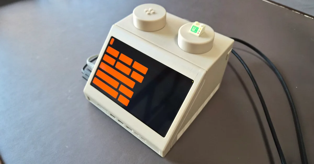 LEGO Space Computer Made Full Size, 47 Years On