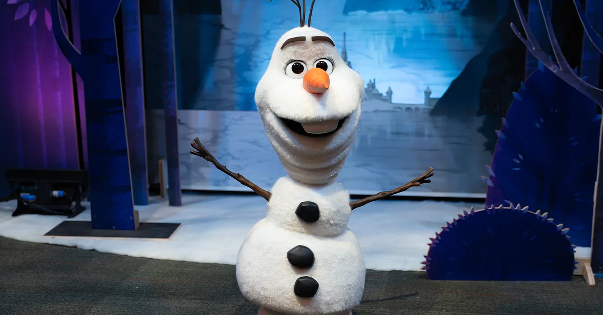 We Met Frozen's Olaf at Walt Disney Imagineering and Caught a Glimpse of the Future of Immersive Entertainment at Disney Parks