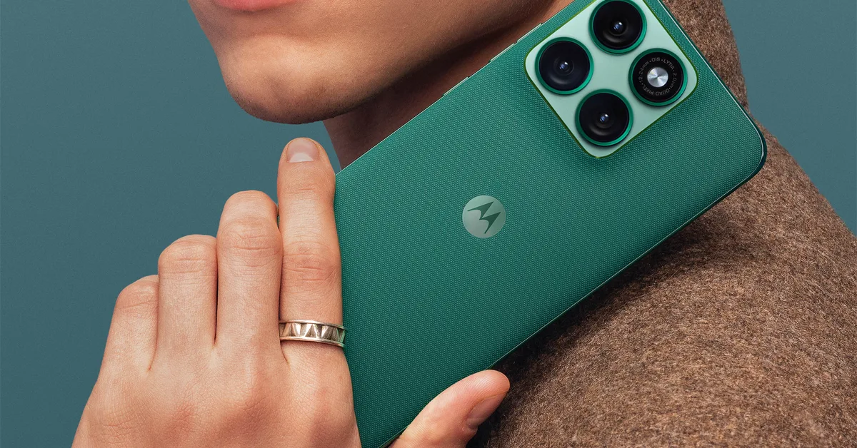 Motorola's Edge 70 Fusion phone has a huge curved 144Hz display