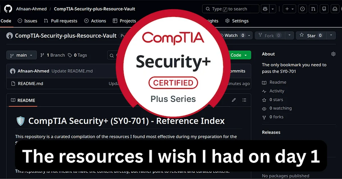 I Built the Ultimate CompTIA Security+ Roadmap! (You don't need anything else)