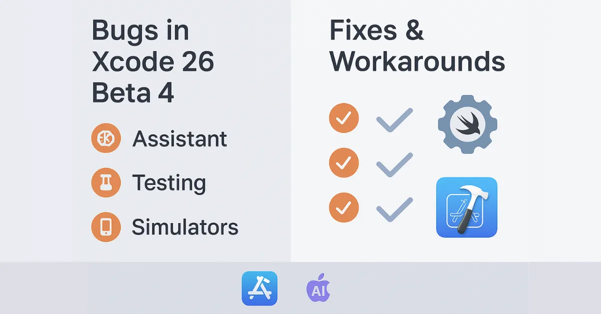 Xcode 26.4 Beta: Smaller Changes, Real Developer Impact