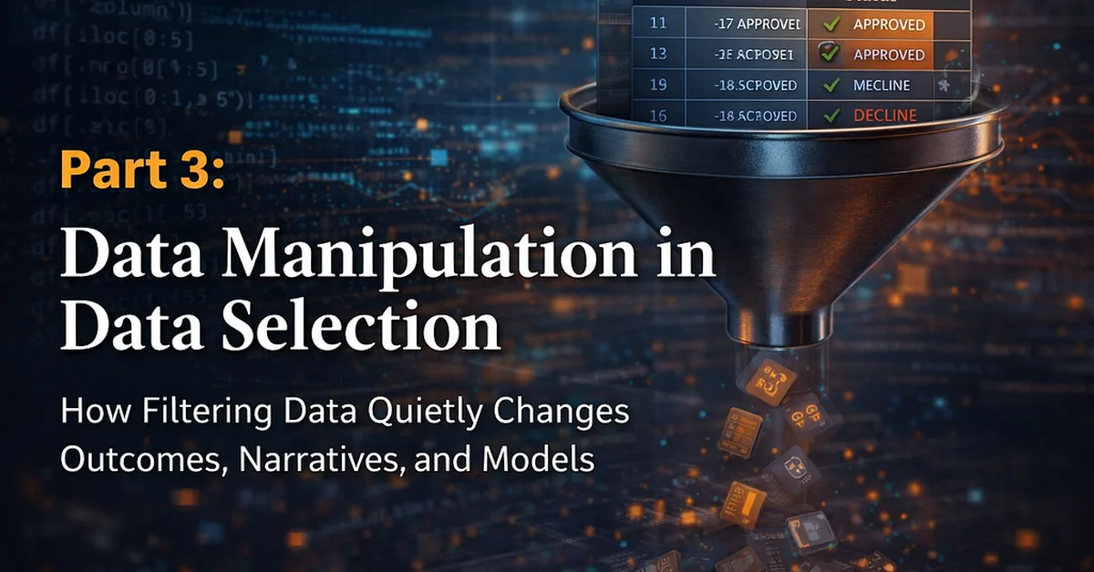 Part 3: Data Manipulation in Data Selection