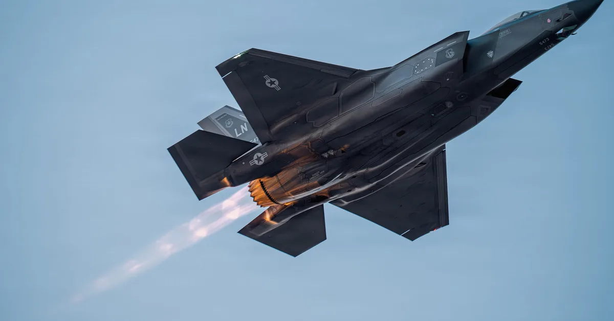 A US F-35 stealth fighter made an emergency landing after flying a combat run over Iran