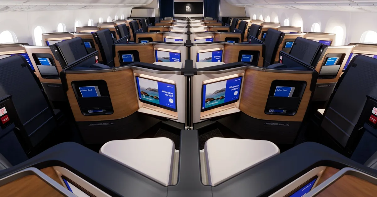 Domestic flights now on sale with United's new Polaris Studio suites