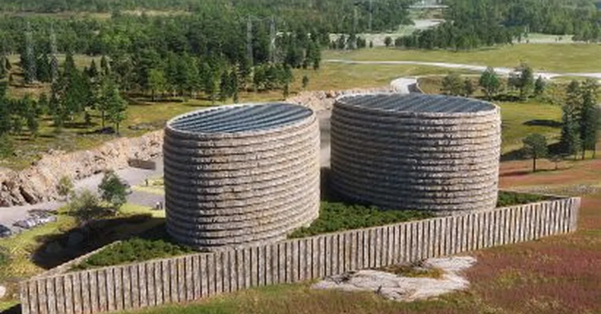 Carl Fredrik Svenstedt Architects designs structural stone data centre in Sweden