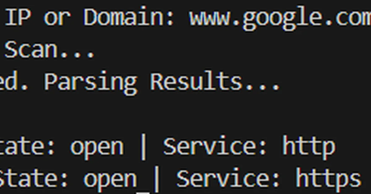 Automating Nmap Scans Using Python: From Command Line to Structured Data