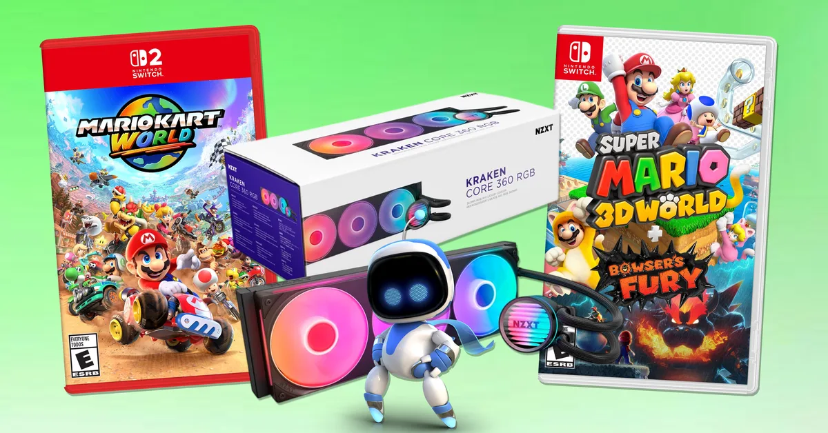 The Best Deals Today: Mario Kart World, Astro Bot, NZXT AIO, and More