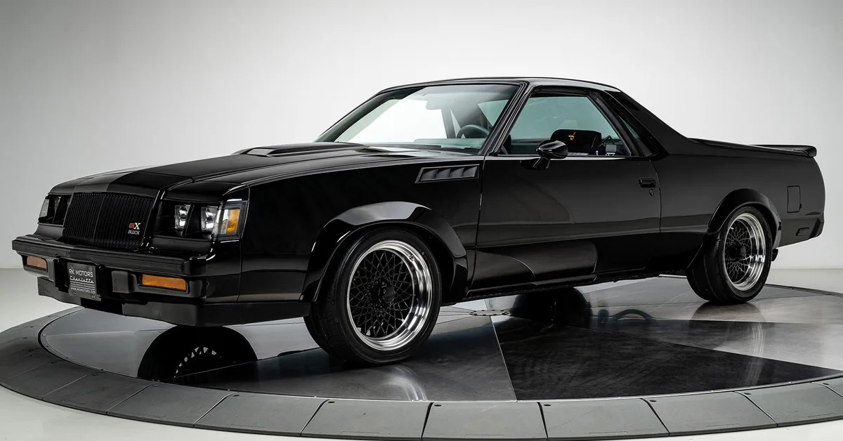A Buick GNX Merged With an El Camino to Create This 470-HP Masterpiece