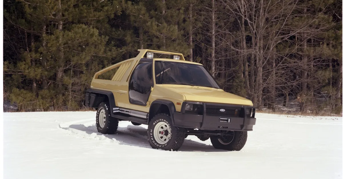 Ford Made This Bubble-Door Bronco Concept in 1980